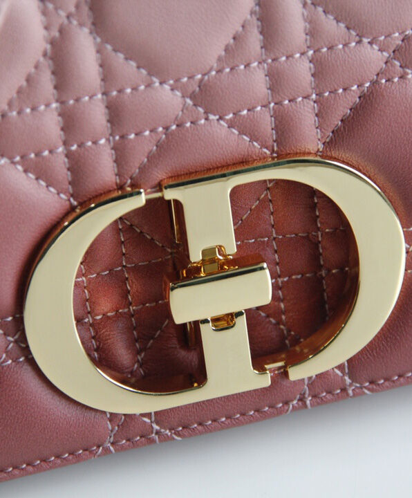 Christian Dior Small Dior Caro Bag Pink